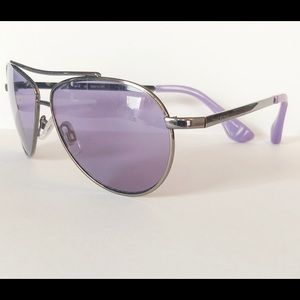 Issac Mizrahi Purple Tint Sunglasses